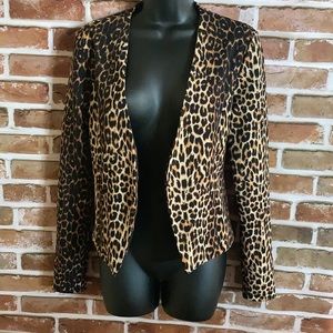 Cheetah Print Blazer (M)
